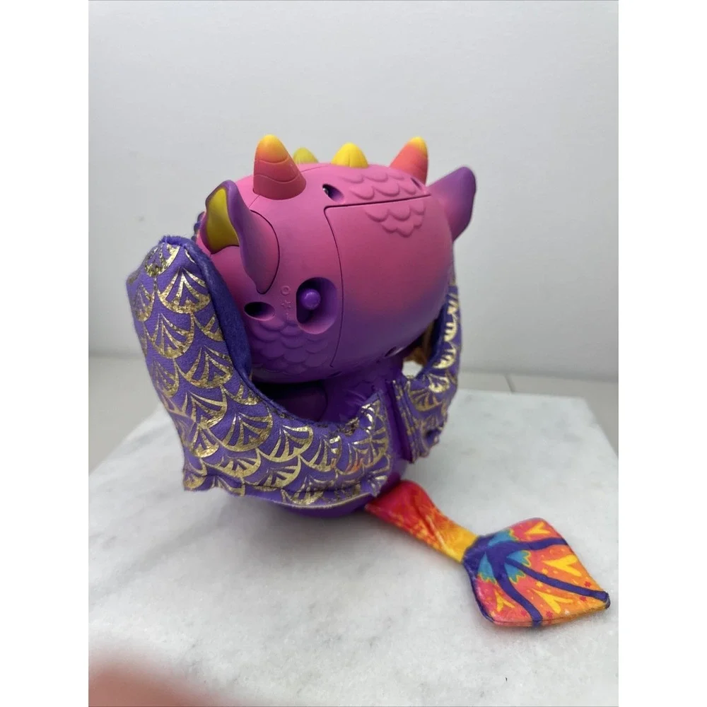FurReal Friends Moodwings Baby Dragon Interactive Pet Light Up Eyes Sound Works